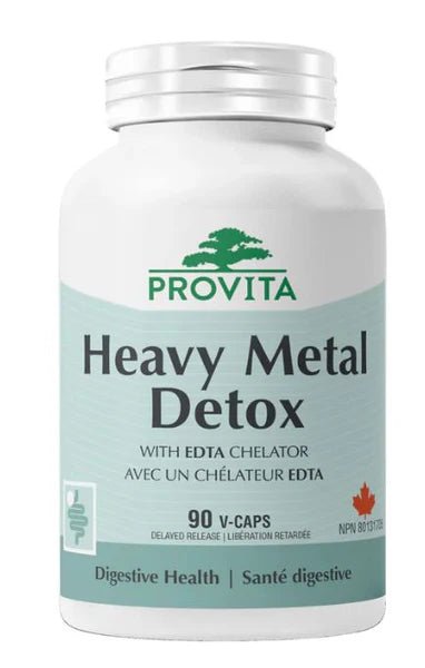 Provita Heavy Metal Detox 90 Veg Capsules - Nutrition Plus