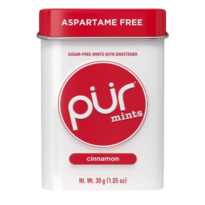 Pur Mints Cinnamon Tin 30 Grams - Nutrition Plus