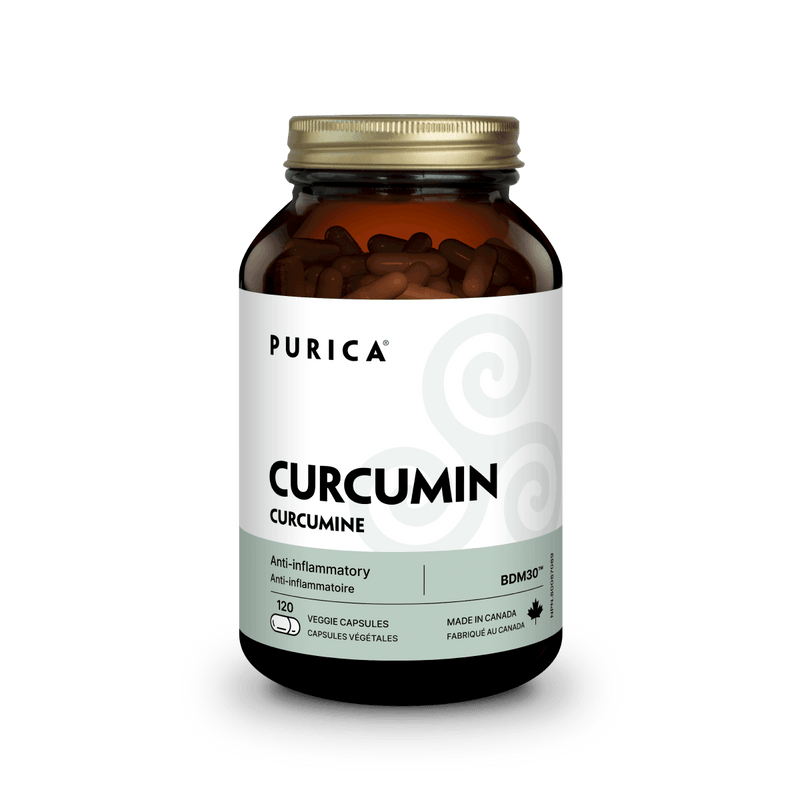 Purica Curcumin Extra Strength 120 Veg Capsules - Nutrition Plus