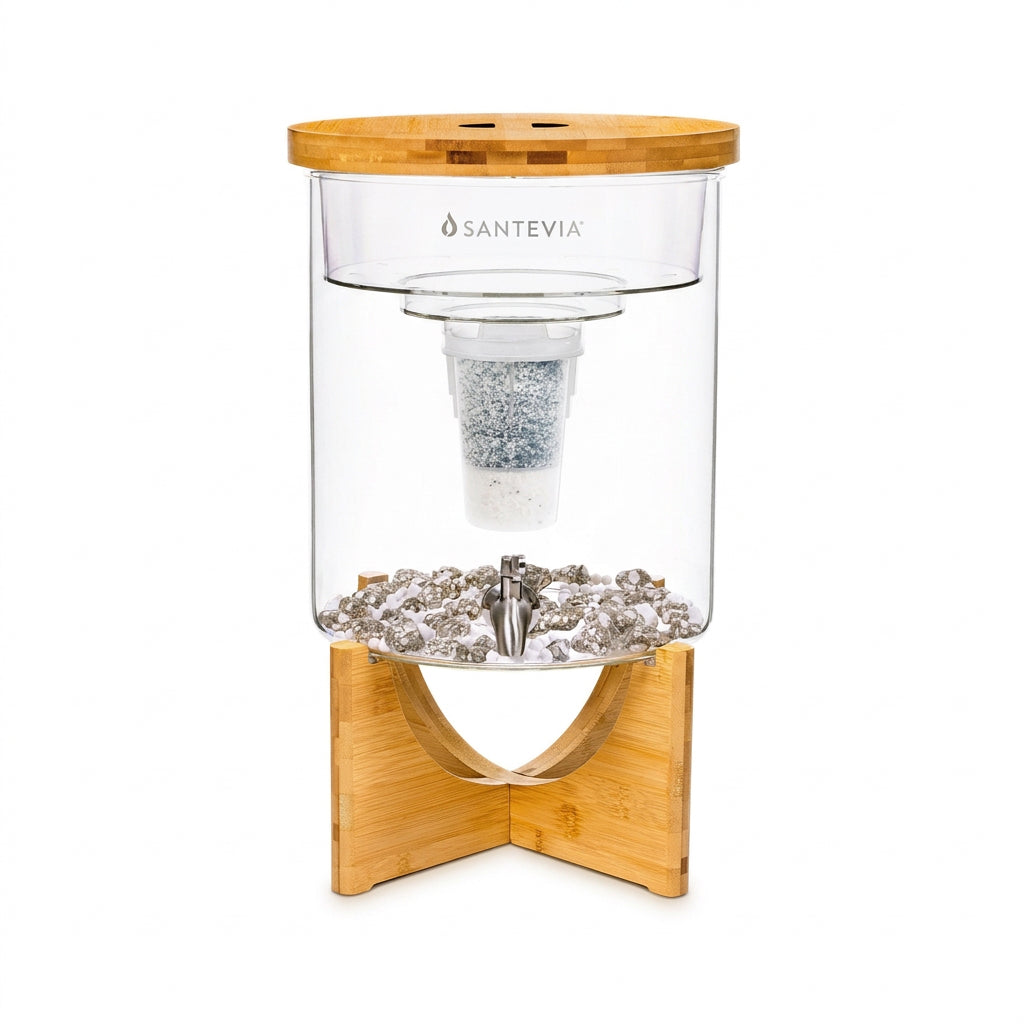 Santevia Glass Water System, Countertop Alkaline Water - Nutrition Plus