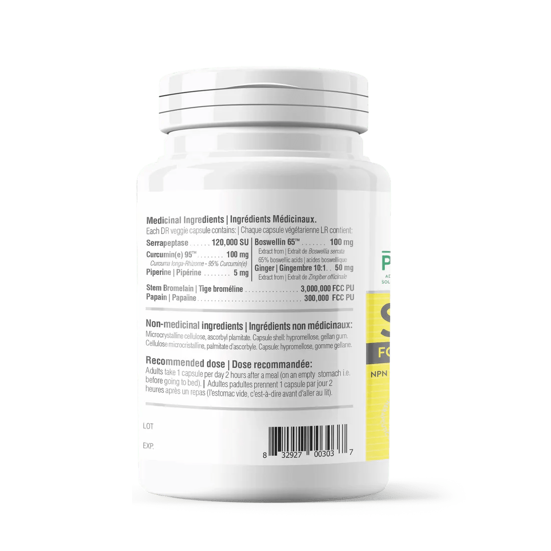 Serra - Plus Forte 60 Veg Capsules - Nutrition Plus