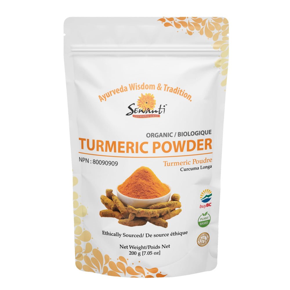 Sewanti Organic Turmeric Powder 200 Grams - Nutrition Plus