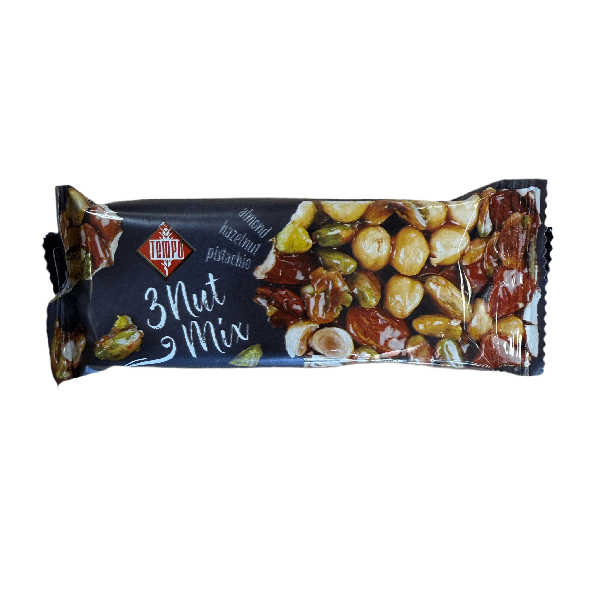Tempo 3 Nut Mix Snack Bar 40 Grams - Nutrition Plus