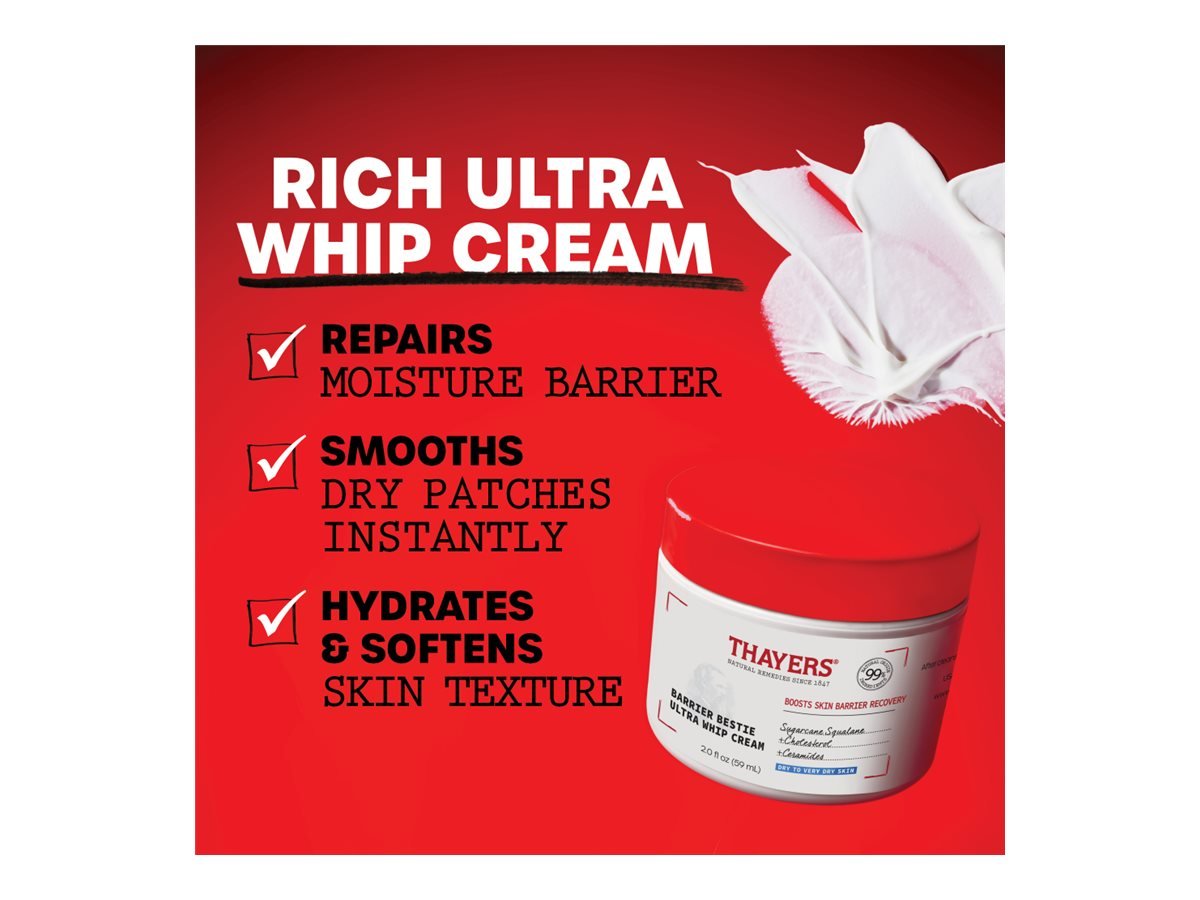 Thayers Barrier Bestie Ultra Whip Cream 59mL - Nutrition Plus