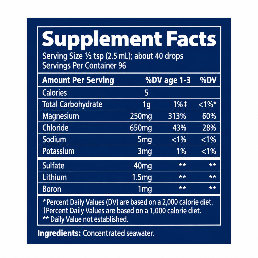 Trace ConcenTrace, Trace Mineral Drops, 120mL, 48 Days - Nutrition Plus