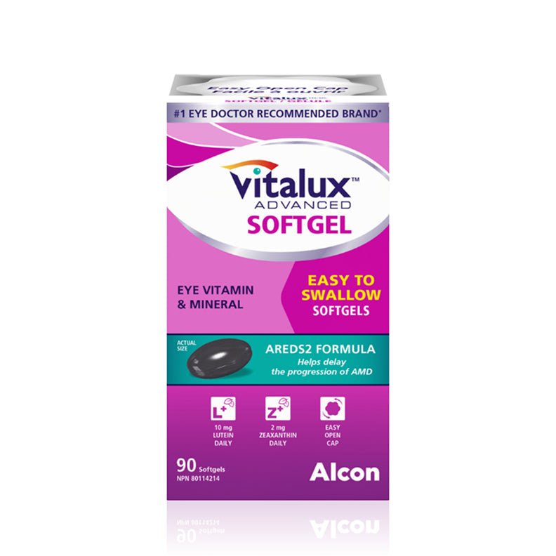 Vitalux Advanced Eye Vitamin & Mineral 90 Sotgels - Nutrition Plus