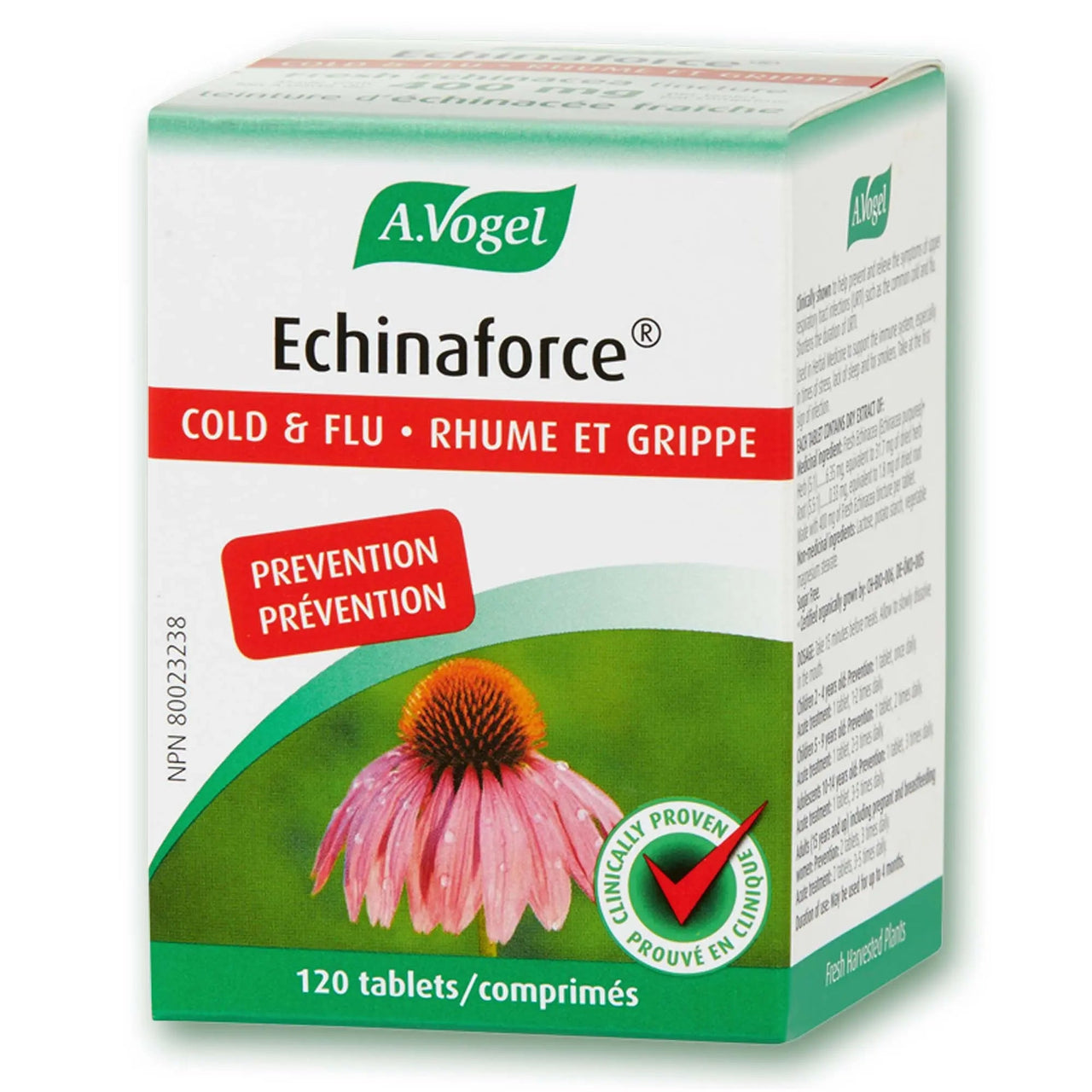 A. Vogel Echinaforce Tablets - Immune System Support 120 Tabs - Nutrition Plus