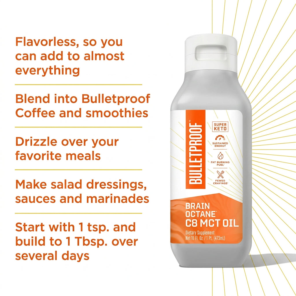 Bulletproof Brain Octane Oil | Nutrition Plus