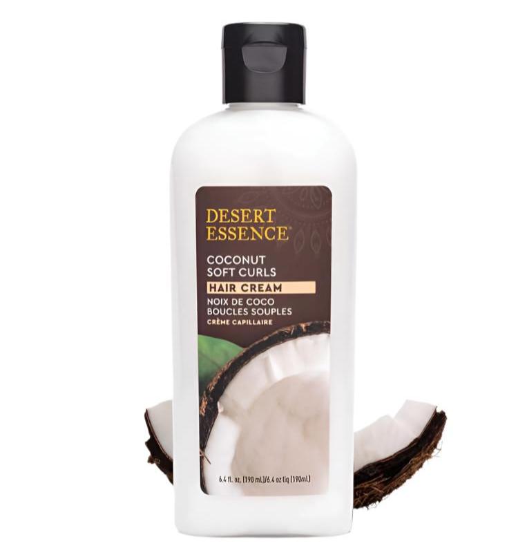Desert Essence Coconut Soft Curls Hair Cream 190mL - Nutrition Plus