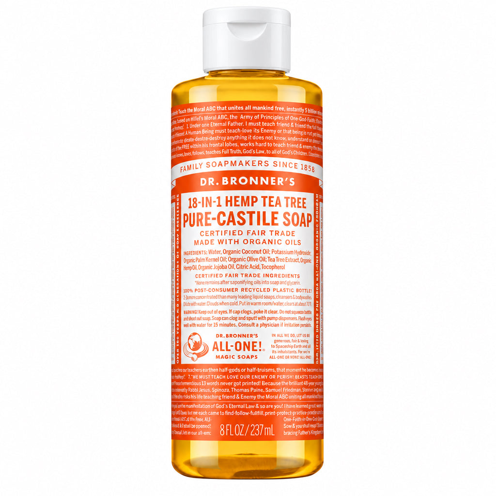 Dr. Bronner's 18-IN-1 TeaTree Pure-Castille Soap - Nutrition Plus