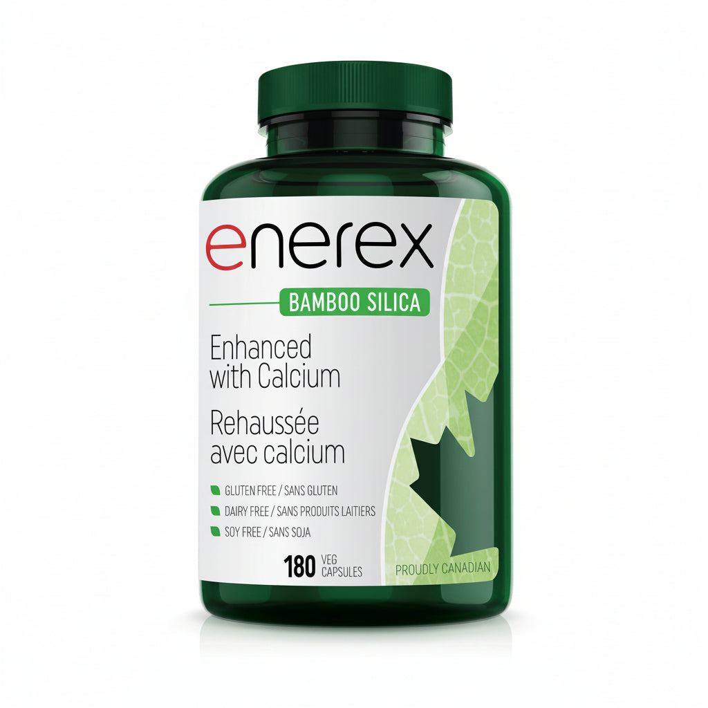 Enerex Bamboo Silica Vegetarian Capsules - Nutrition Plus