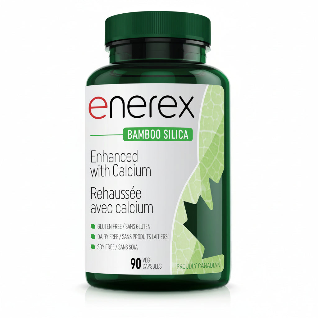 Enerex Bamboo Silica Vegetarian Capsules - Nutrition Plus