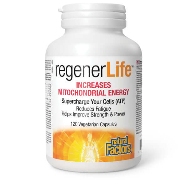 Natural Factors RegenerLife 120 Veg Capsules - Nutrition Plus