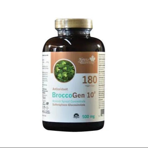 Newco BroccoGen 10® Sulforaphane Glucosinolate 500 mg Vegetarian Capsules - Nutrition Plus