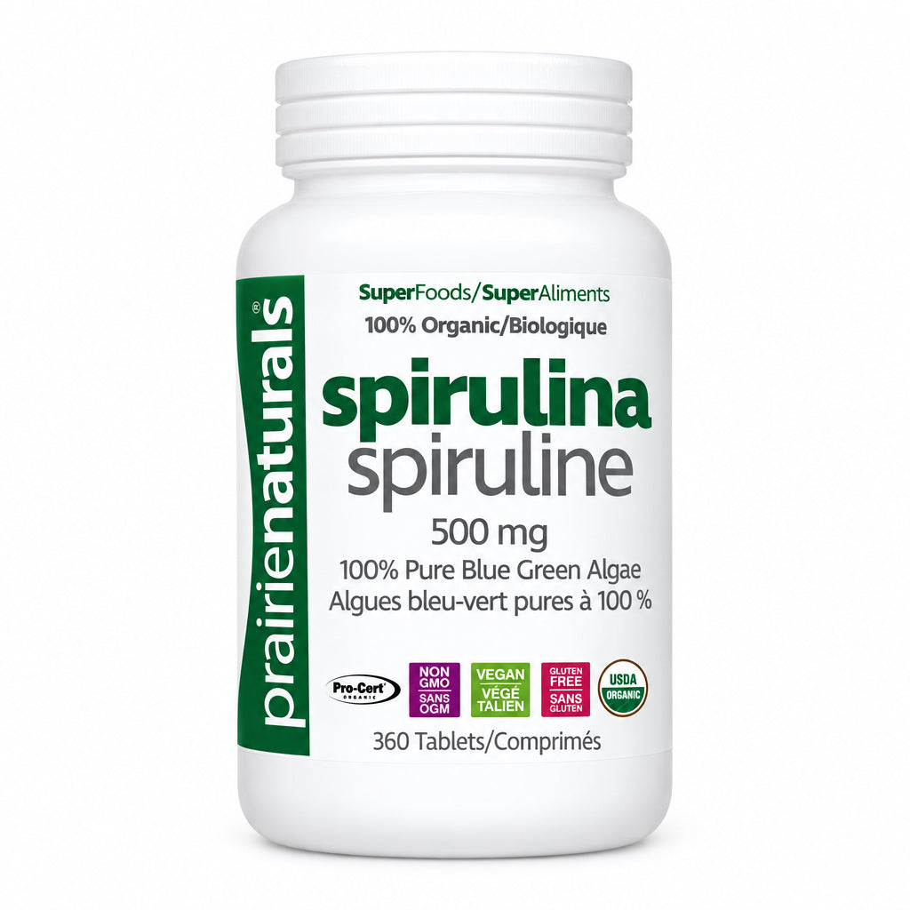 Prairie Naturals Organic Spirulina - Nutrition Plus