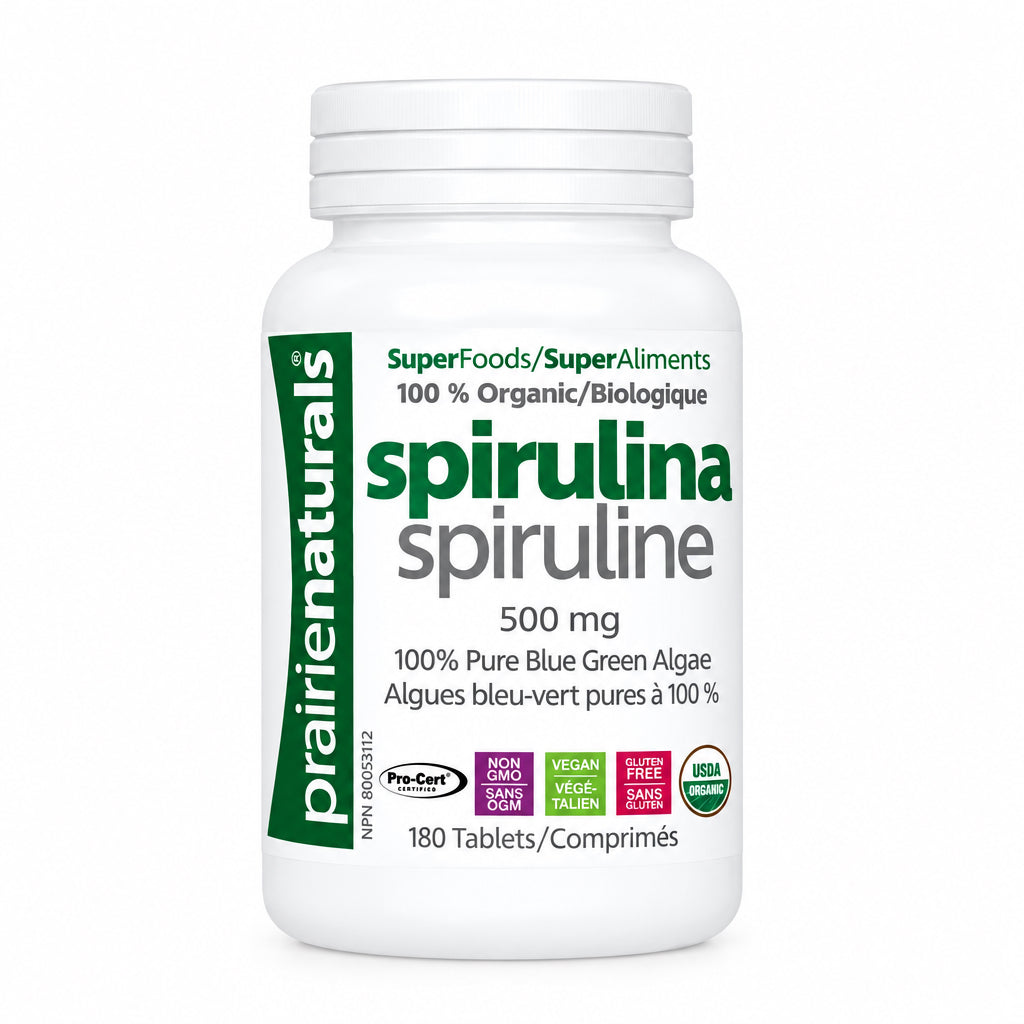 Prairie Naturals Organic Spirulina - Nutrition Plus