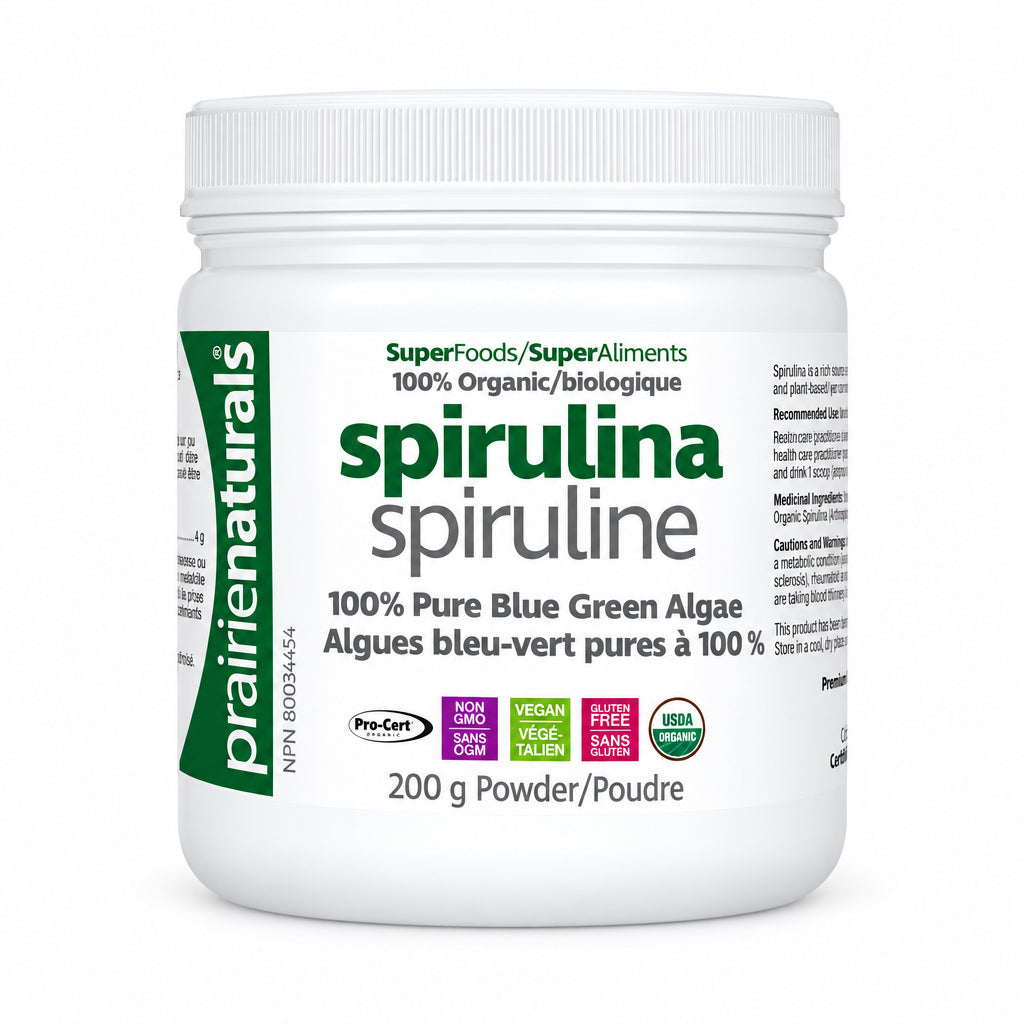 Prairie Naturals Organic Spirulina - Nutrition Plus