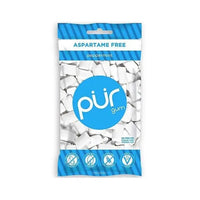 Thumbnail for Pur Gum Sugar-Free Peppermint Gum Bag 77 Grams, 55 Pieces - Nutrition Plus