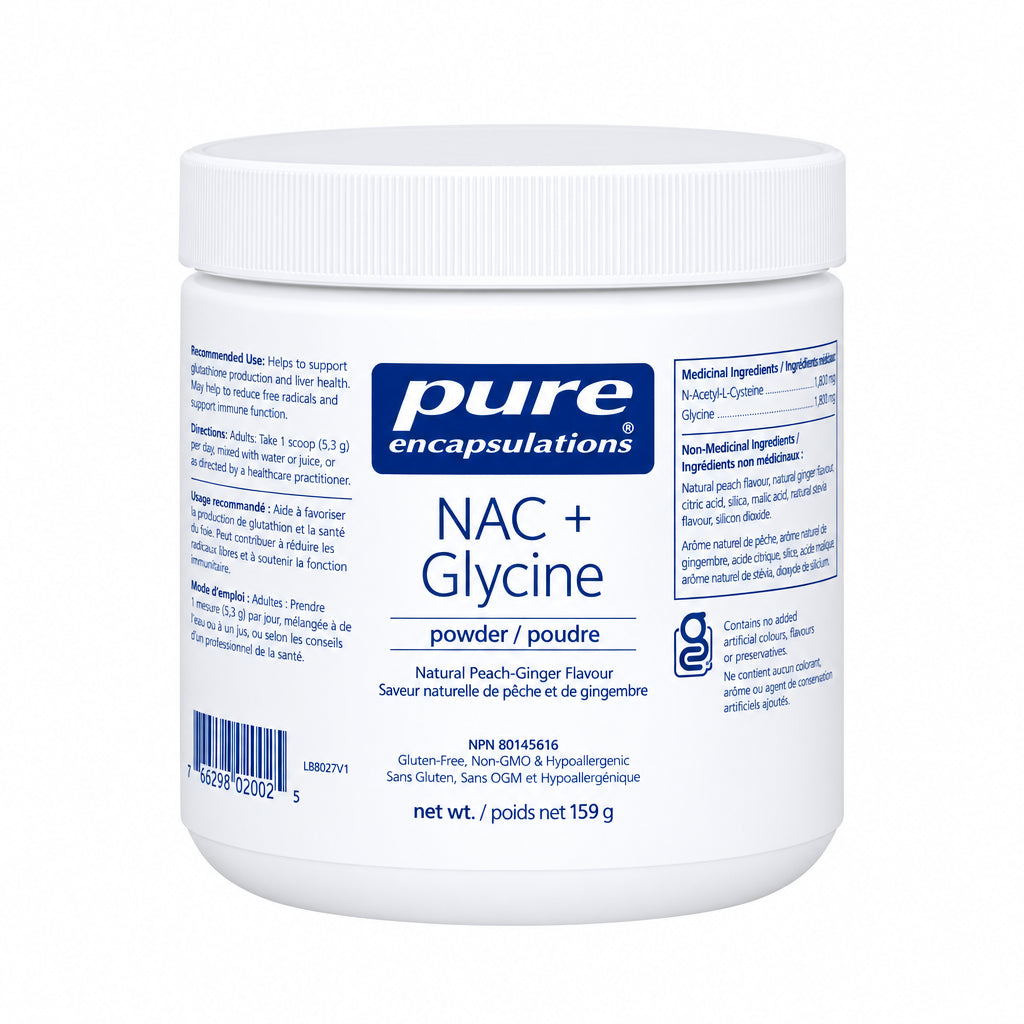 Pure Encapsulations - NAC + Glycine Powder 159 Grams - Nutrition Plus