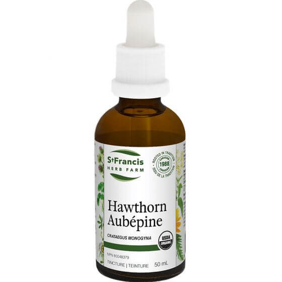 St. Francis Hawthorn Tincture 50mL - Nutrition Plus