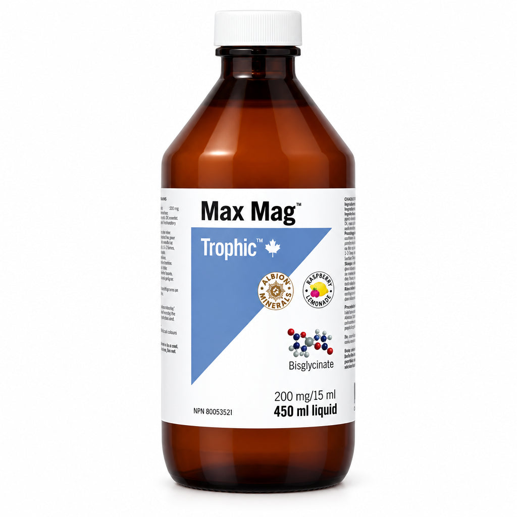 Trophic Max Magnesium 450 mL Raspberry Lemonade Flavour - Nutrition Plus