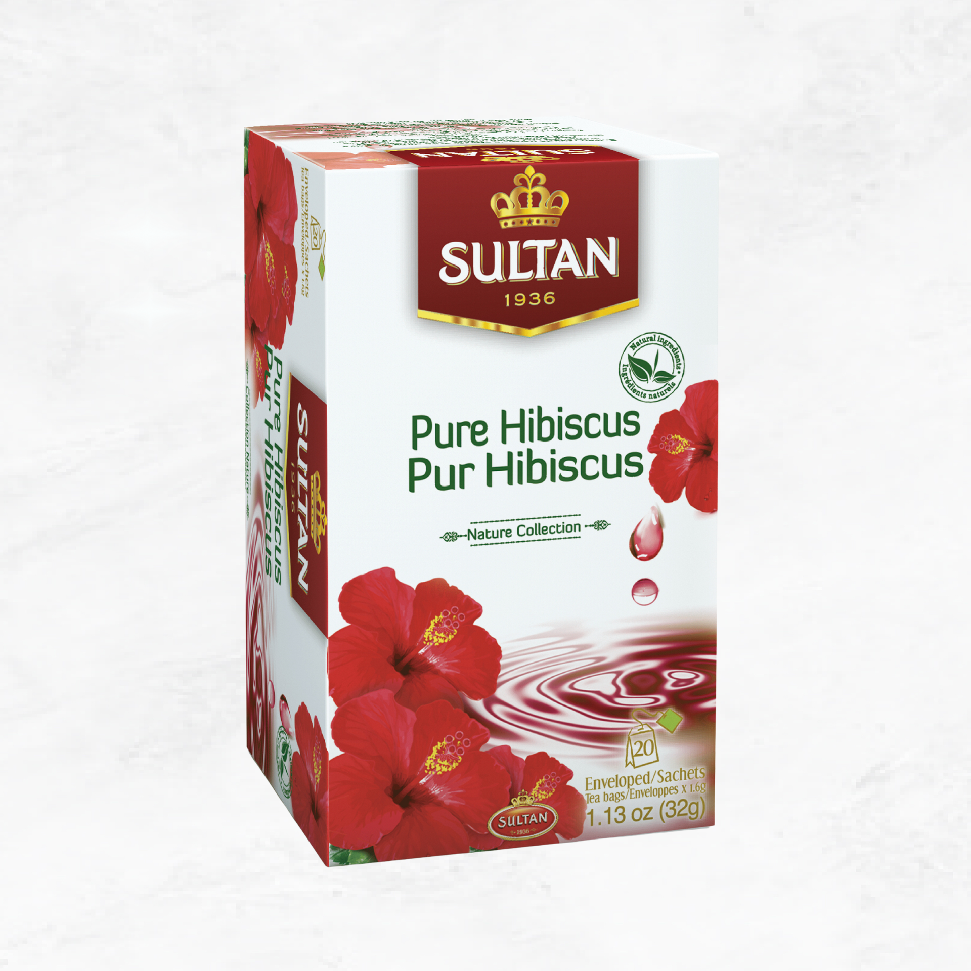 Sultana Hibiscus Tea 20 Tea Bags