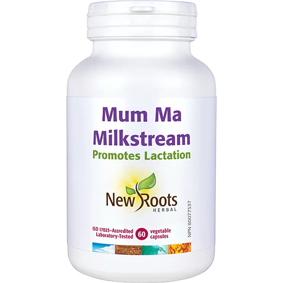 New Roots Mum Ma Milkstream 60 Veg Capsules