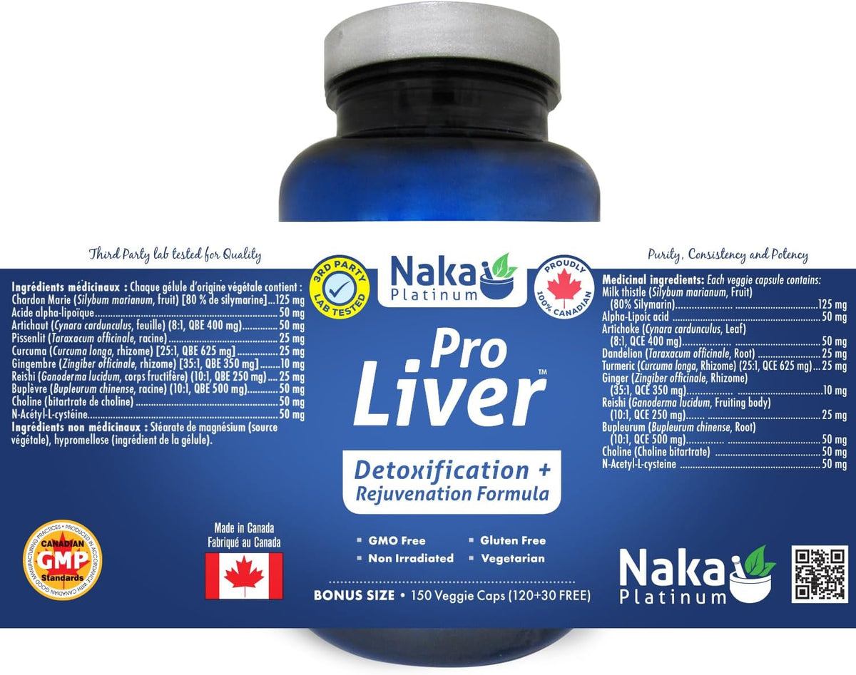 Naka Pro Liver 120 Veg Capsules