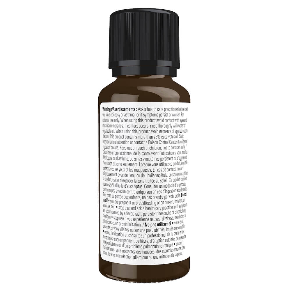 Now Lemon & Eucalyptus Oil Blend 30mL