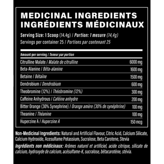 Nutrabolics Supernova Legacy 25 Servings, Peach Mango 360 Grams