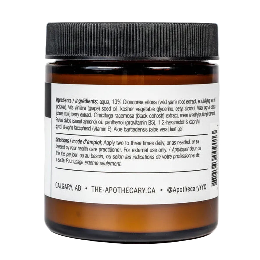 APO-Wild-Yam-120g-Back | Nutrition Plus