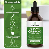 Thumbnail for Strauss Smooth Oregano™ Drops 100mL