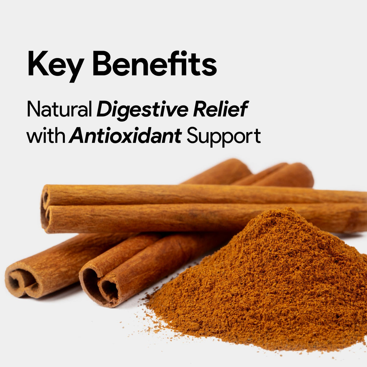 Nutridom Organic Ceylon Cinnamon 600mg 120 Veg Capsules