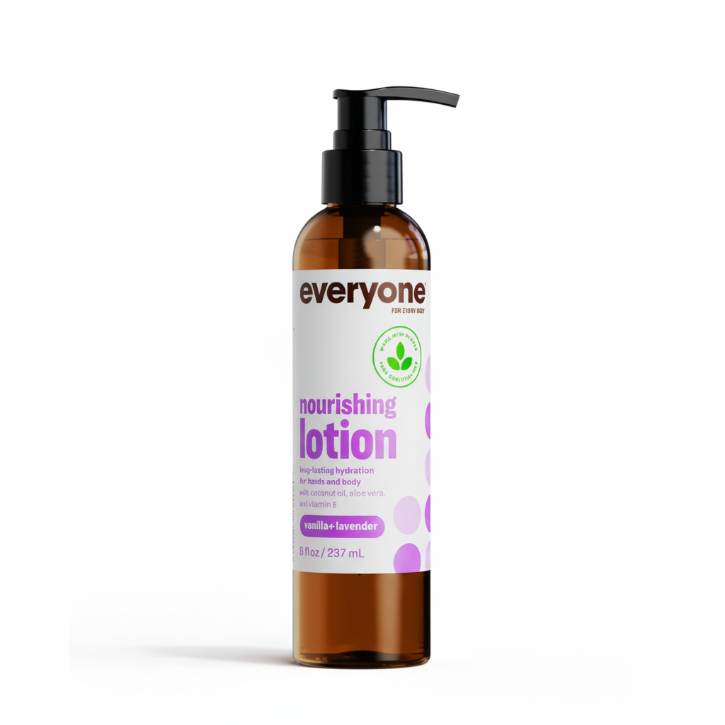 Everyone Nourishing Lotion, Vanilla and Lavender 237mL