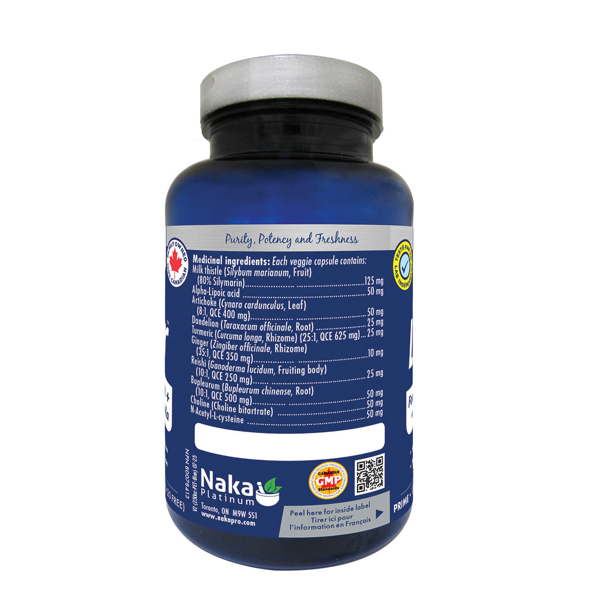 Naka Pro Liver 120 Veg Capsules