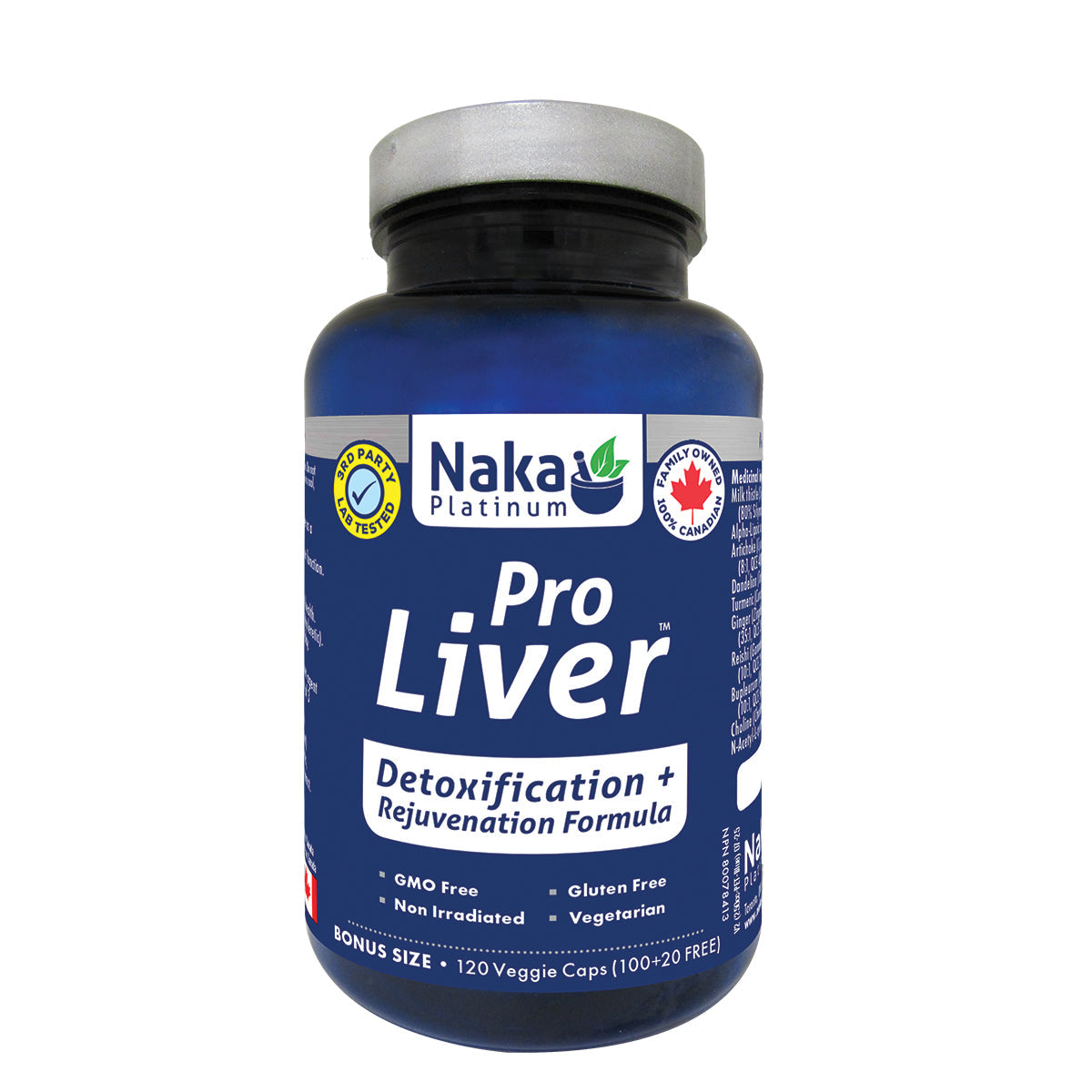 Naka Pro Liver 120 Veg Capsules