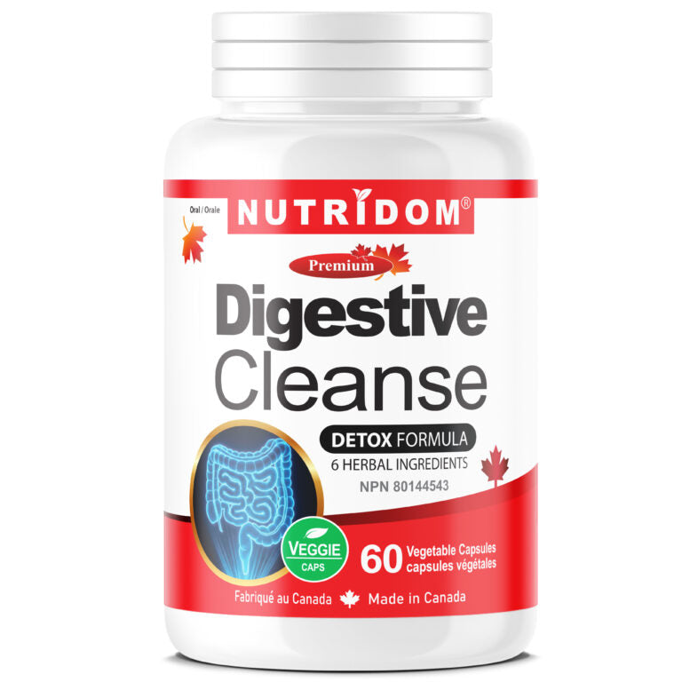 Nutridom Digestive Cleanse 60 Veg Capsules