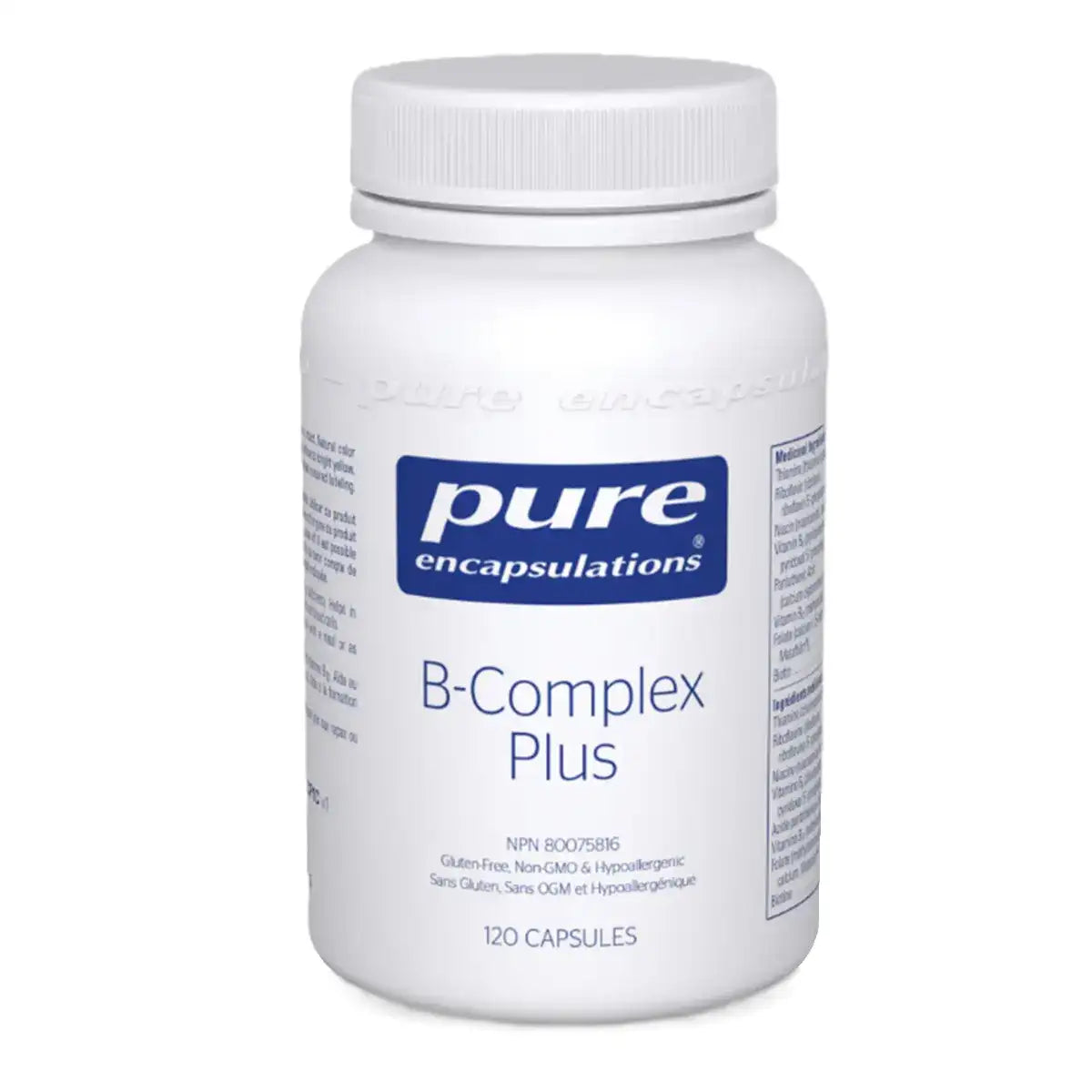 Pure Encapsulations B-Complex Plus | Nutrition Plus