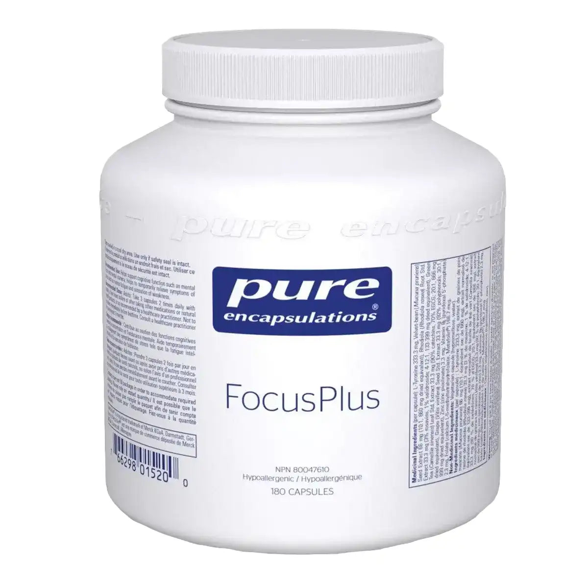 Pure Encapsulations FocusPlus | Nutrition Plus