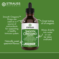 Thumbnail for Strauss Smooth Oregano™ Drops 100mL