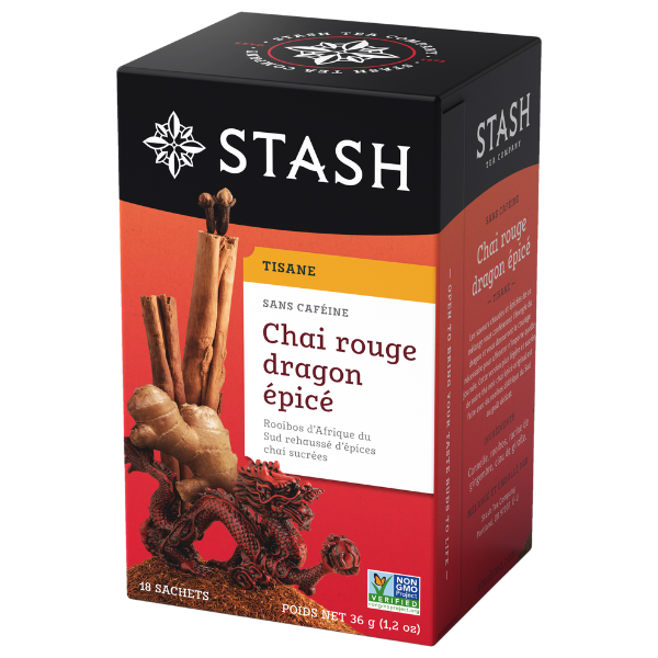 Stash Tea Spice Dragon Red Chai, 18 Bags