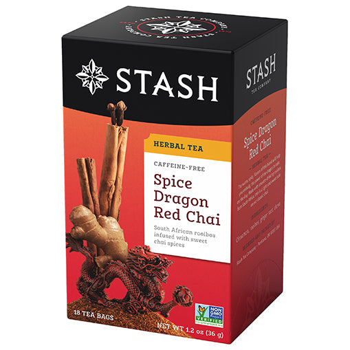 Stash Tea Spice Dragon Red Chai, 18 Bags