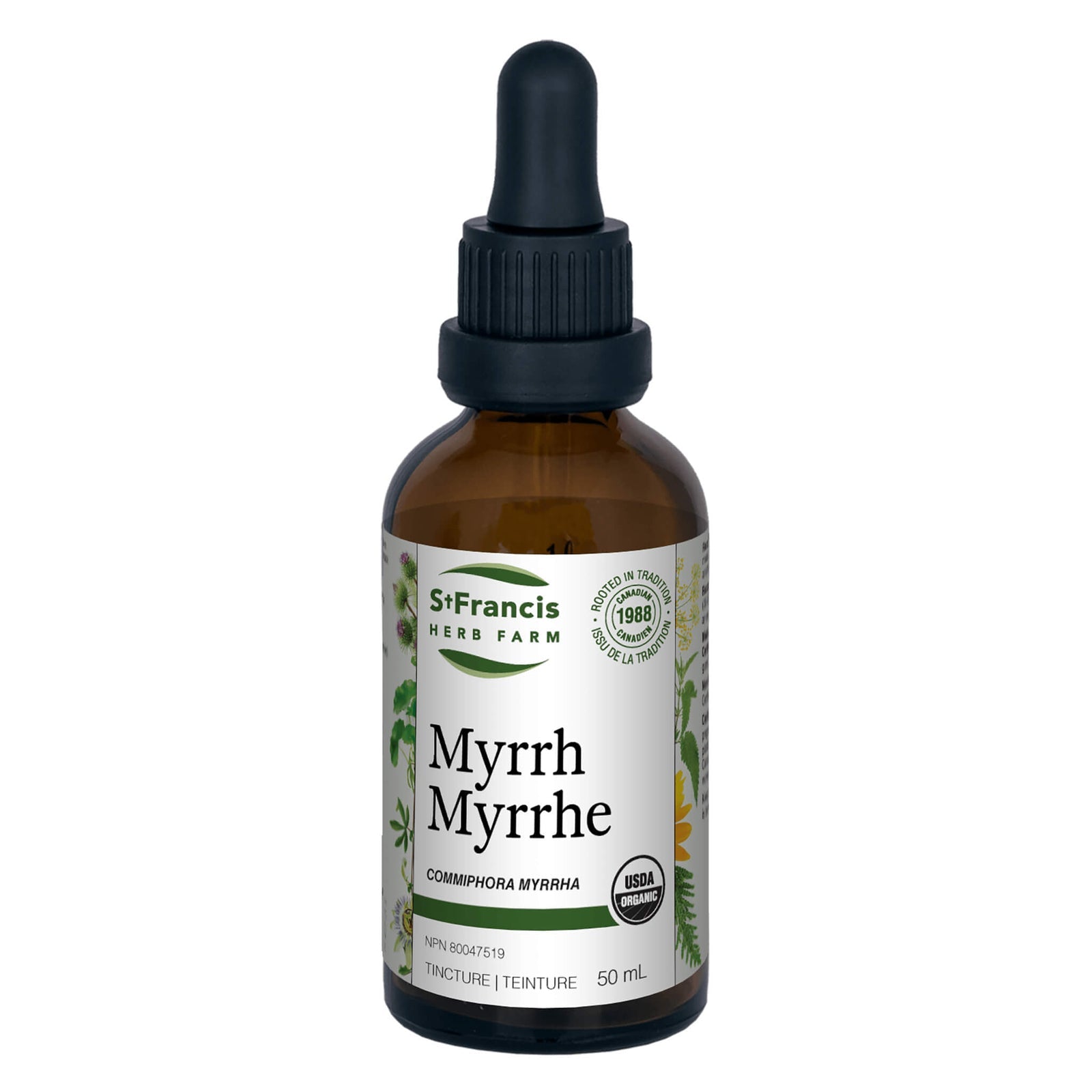 St. Francis Myrrh Tincture 50mL | Nutrition Plus