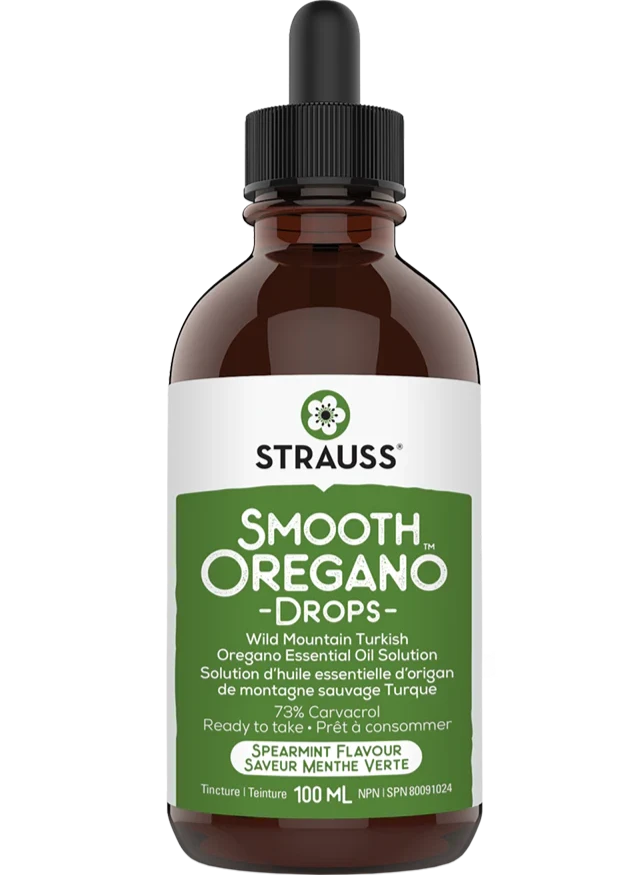 Strauss Smooth Oregano™ Drops 100mL