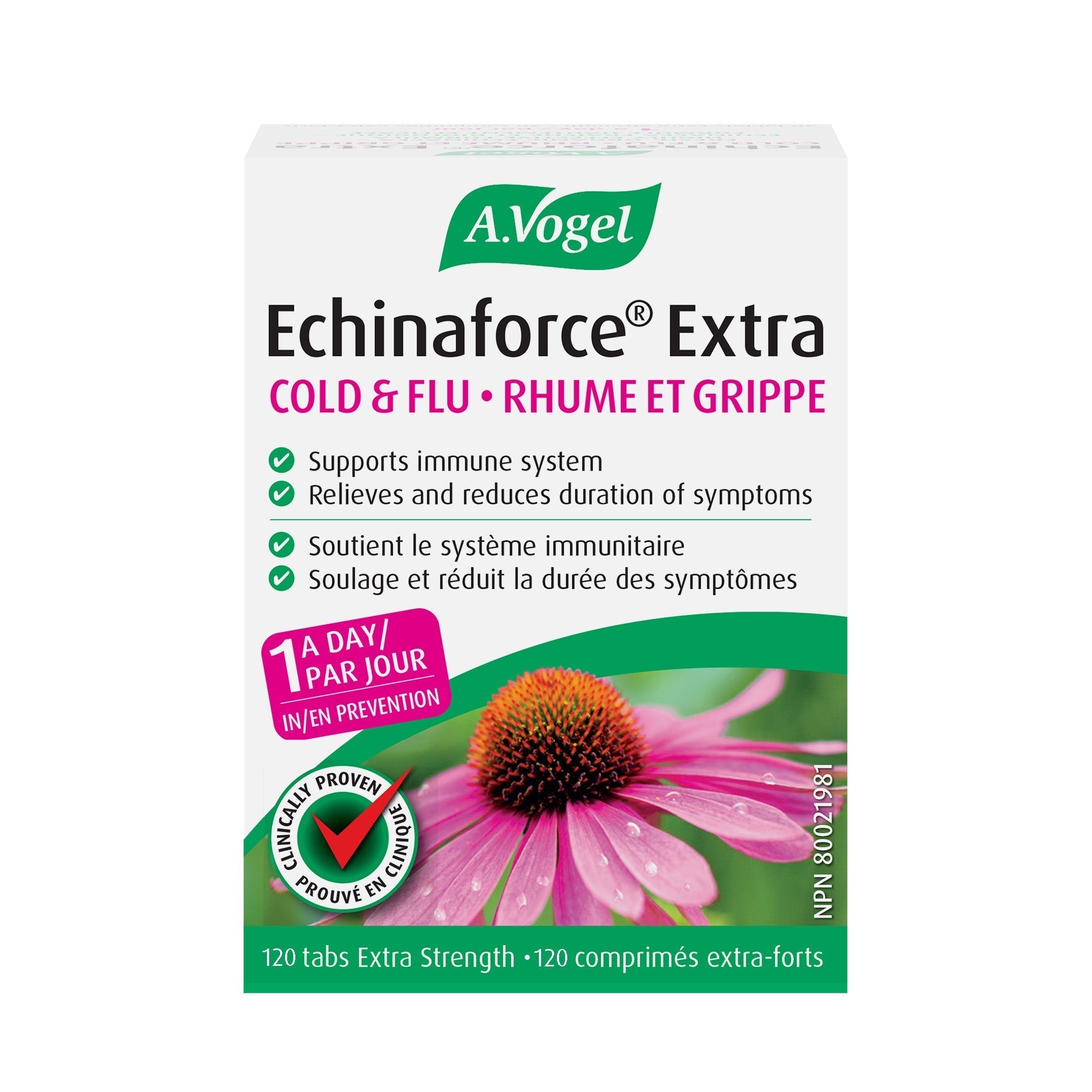 A. Vogel Echinaforce Extra Tablets - Immune System Support - Nutrition Plus