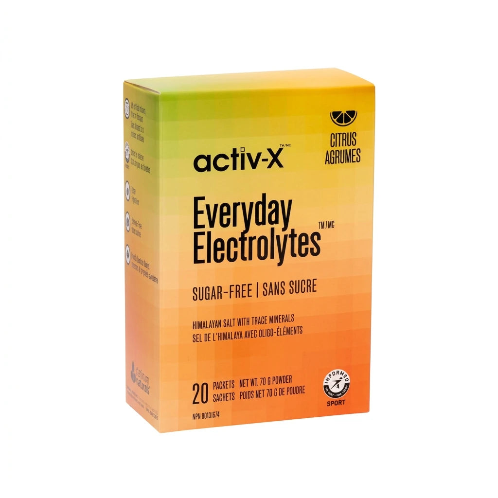 activ - X™ Everyday Electrolytes 20 Packets - Nutrition Plus