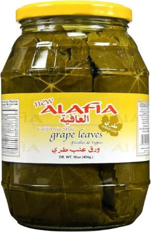 Al Afia California Style Grape Leaves 475 Grams - Nutrition Plus