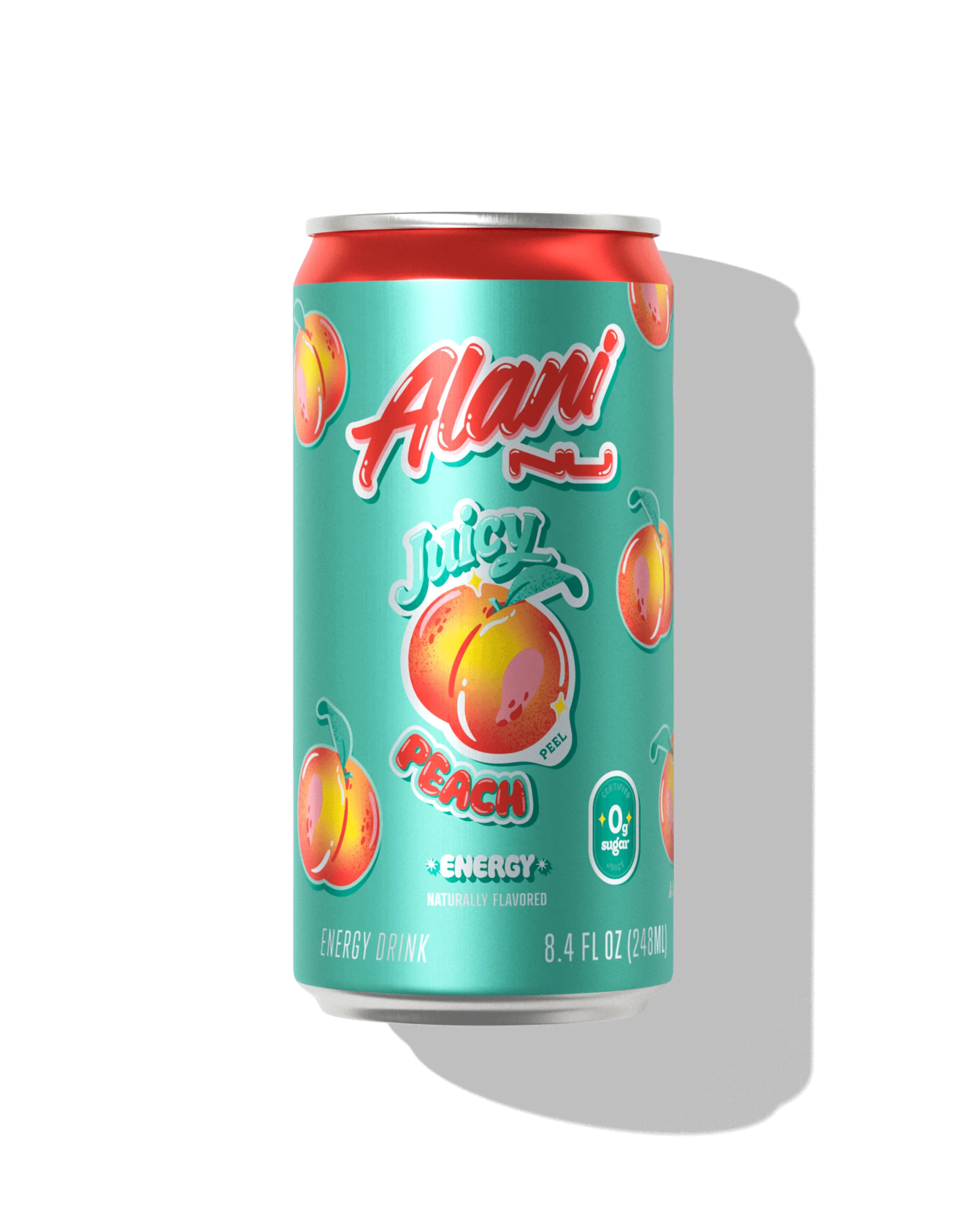 Alani Nu Cosmic Juicy Peach Energy Drink 355 mL - Nutrition Plus