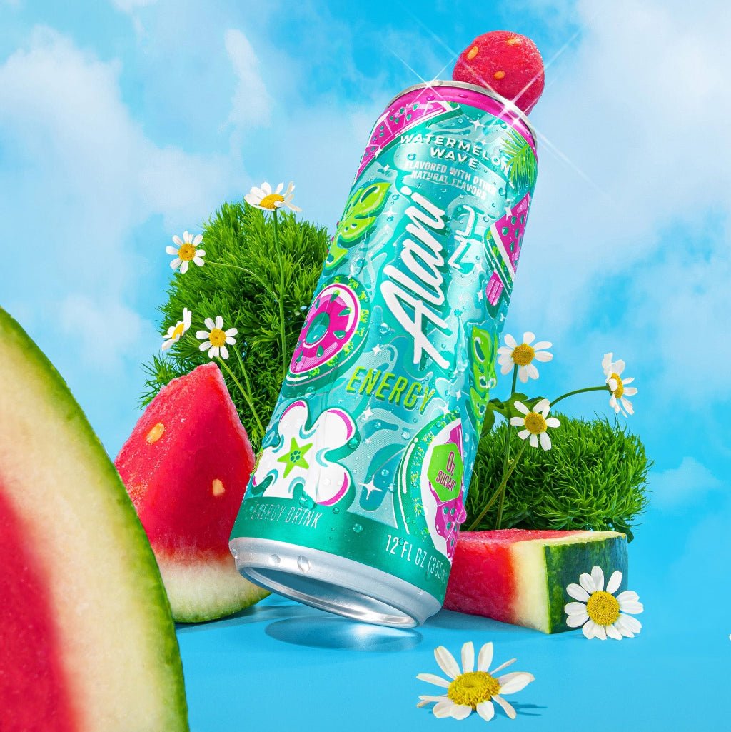 Alani Nu Watermelon Wave Energy Drink 355mL - Nutrition Plus