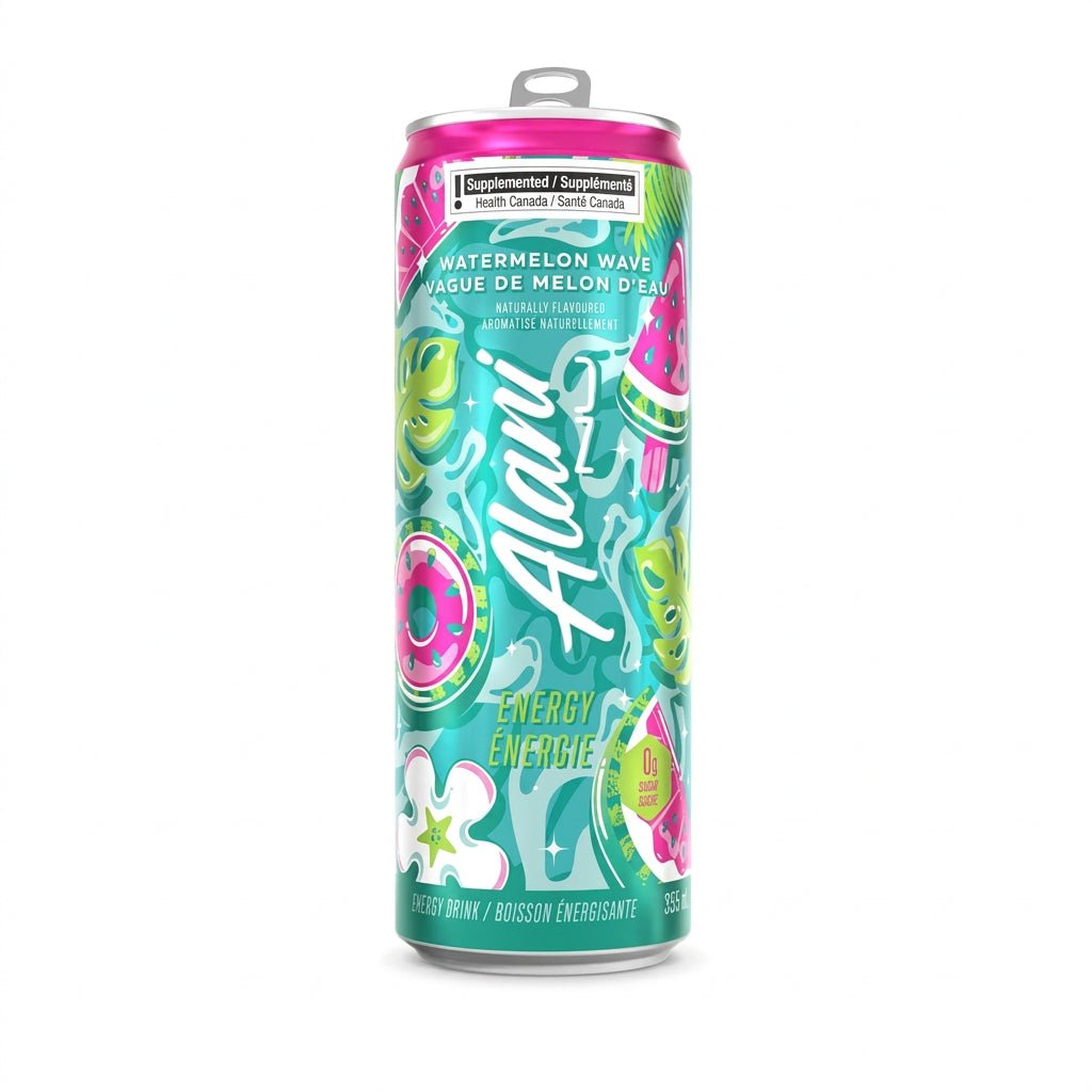 Alani Nu Watermelon Wave Energy Drink 355mL - Nutrition Plus